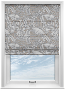 Caicos, Hessian - Roman Blind